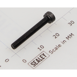 Sealey Socket head cap screw m3x22 black SCB322.SB