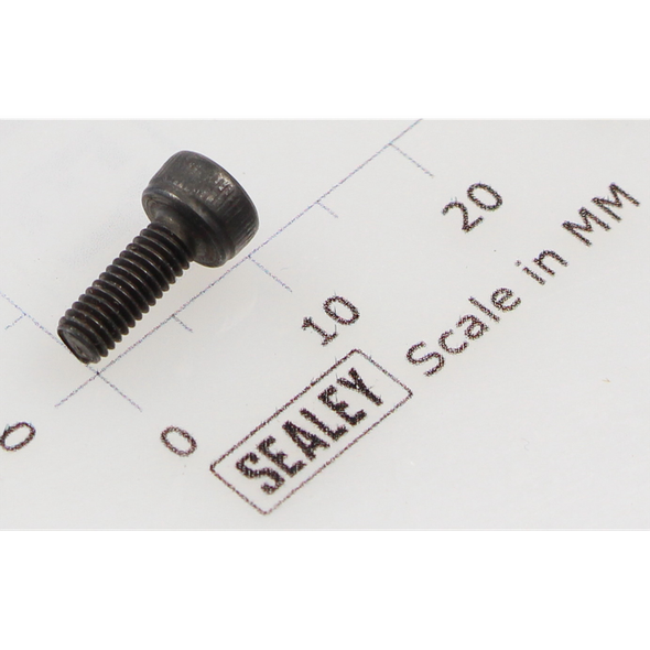 Sealey Socket head cap screw m3x8 black