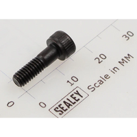 Sealey Socket head cap screw m4x12 black SCB412.SB