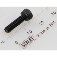 Sealey Socket head cap screw m4x14 black SCB414.SB