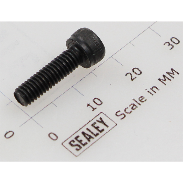 Sealey Socket head cap screw m4x14 black