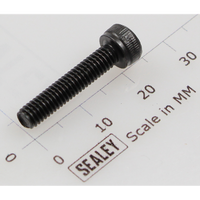 Sealey Socket head cap screw m4x20 black SCB420.SB