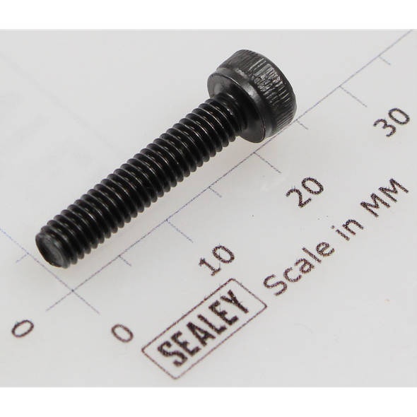 Sealey Socket head cap screw m4x20 black