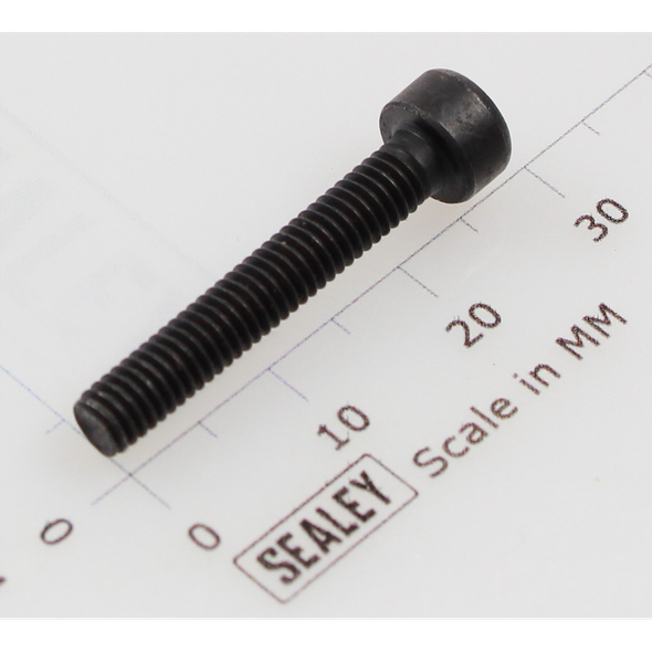 Sealey Socket head cap screw m4x25 black