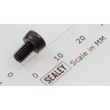 Sealey Socket head cap screw m4x6 black SCB46.SB