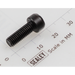 Sealey Socket head cap screw m5x14 black