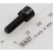Sealey Socket head cap screw m5x15 black