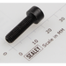 Sealey Socket head cap screw m5x18 black