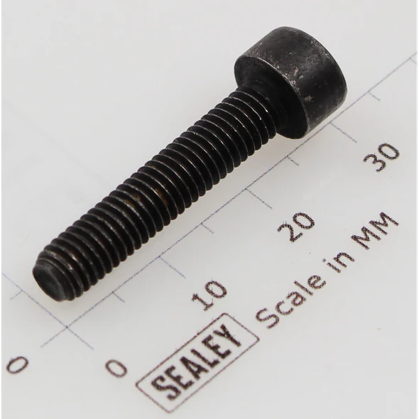 Sealey Socket head cap screw m5x25 black