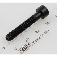 Sealey Socket head cap screw m5x30 black SCB530.SB