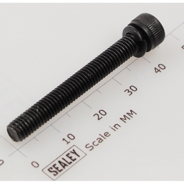 Sealey Socket head cap screw m5x40 black