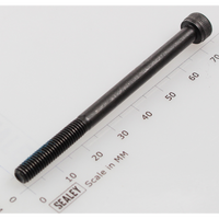 Sealey Socket head cap screw m5x70 black
