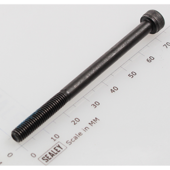 Sealey Socket head cap screw m5x70 black