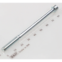 Sealey Socket cap bolt zinc m5x80 SCB580.S