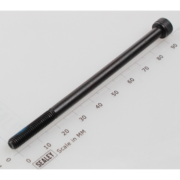 Sealey Socket head cap screw m5x90 black