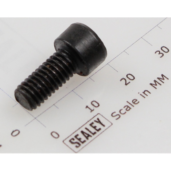 Sealey Socket head cap screw m6x14 black