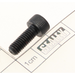 Sealey Socket head cap screw m6x15 black