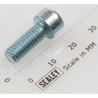Sealey Socket cap bolt zinc m6x16 SCB616.S