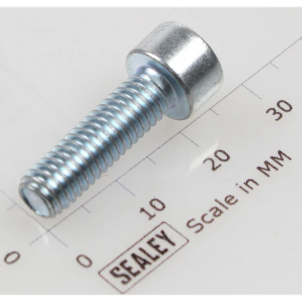 Sealey Socket cap bolt zinc m6x20