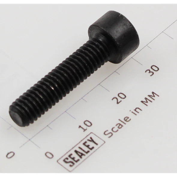Sealey Socket head cap screw m6x25 black