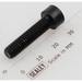 Sealey Socket head cap screw m6x25 black