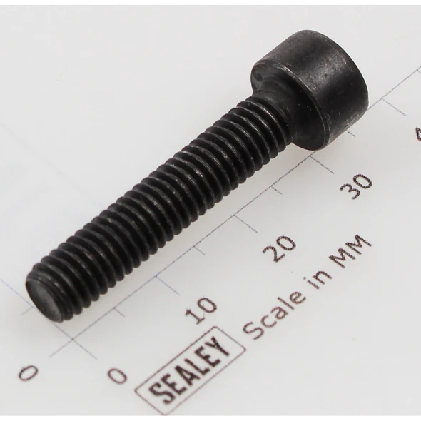 Sealey Socket head cap screw m6x30 black