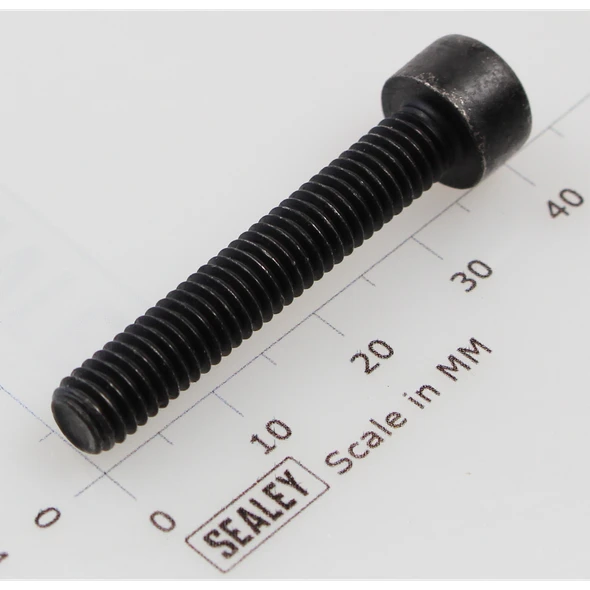 Sealey Socket head cap screw m6x35 black