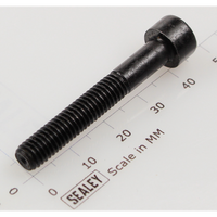 Sealey Socket head cap screw m6x40 black SCB640.SB