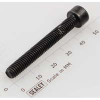 Sealey Socket head cap screw m6x45 black SCB645.SB