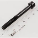 Sealey Socket cap bolt black m6x55 SCB655.SB