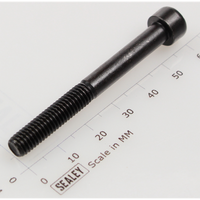 Sealey Socket cap bolt black m6x55