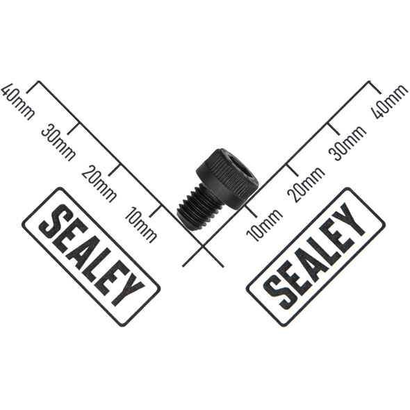 Sealey Socket head cap screw zinc m6x8