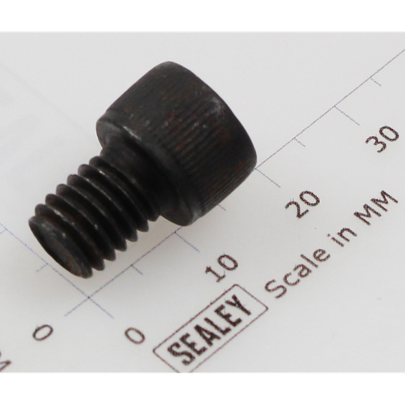 Sealey Socket head cap screw m8x10 black