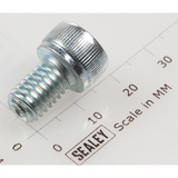 Sealey Socket cap bolt zinc m8x12 SCB812.S