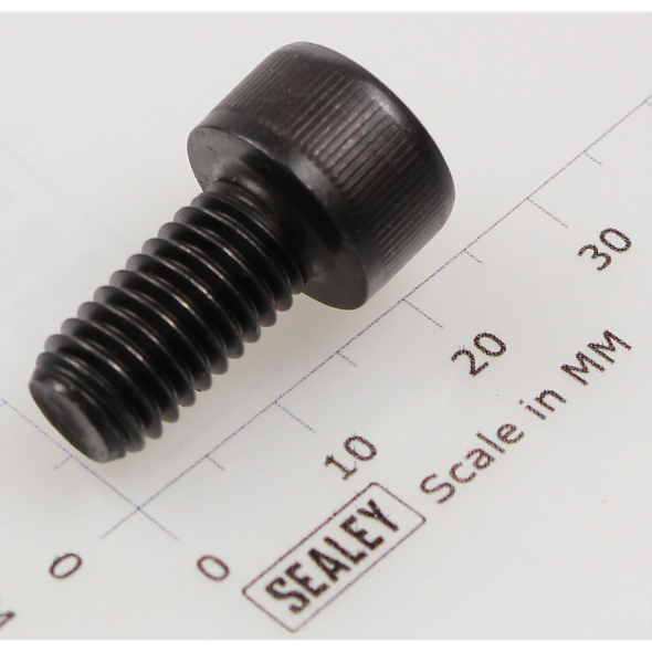 Sealey Socket head cap screw m8x16 black