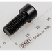 Sealey Socket head cap screw m8x18 black