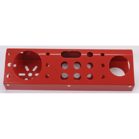 Sealey Twin Can Holder/Storage Rack (Red)