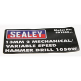 Sealey Label, l/h side SD1000.V3-17