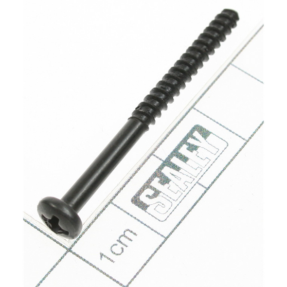Sealey Rd head s/t screw m4x45 black