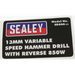 Sealey Label, l/h side