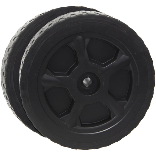 Sealey Wheel, Fixed Plastic (D: 197 W: 50 B: 12) 'Pair'