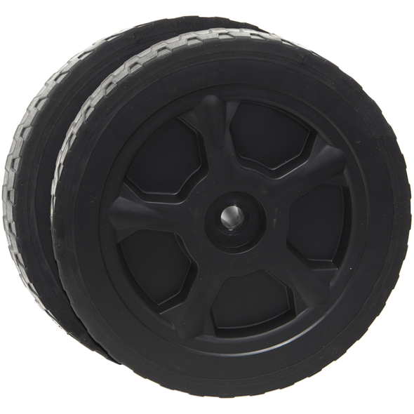 Sealey Wheel, Fixed Plastic (D: 197 W: 50 B: 12) 'Pair'