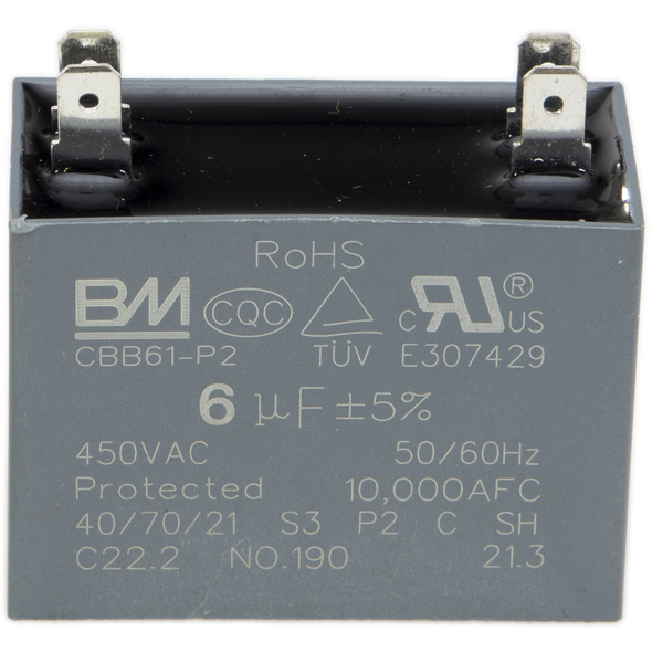 Sealey Capacitor 6uF 450VAC