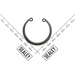 Sealey Retaining ring