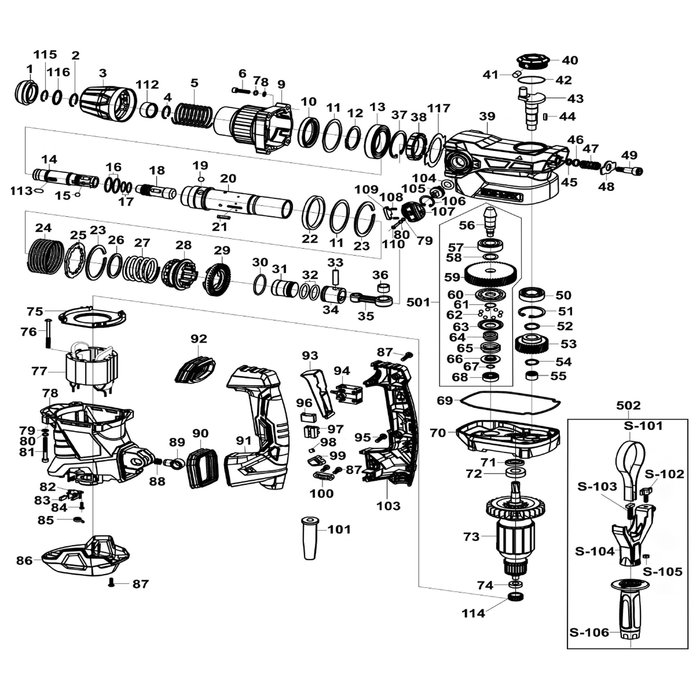 Sealey Rubber Seal (62 x 54 x 6.5)