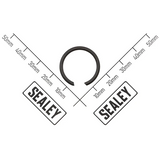 Sealey C-Ring 18 x 2mm SDSPLUS32.02