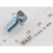 Sealey Hex head flange bolt m6x10 single