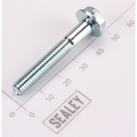 Sealey Hex head flange bolt m6x40 single