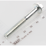 Sealey Hex head flange bolt m6x50 single SFS650.S