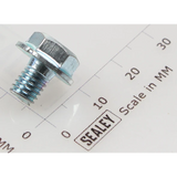 Sealey Hex head flange bolt m6x8 single SFS68.S